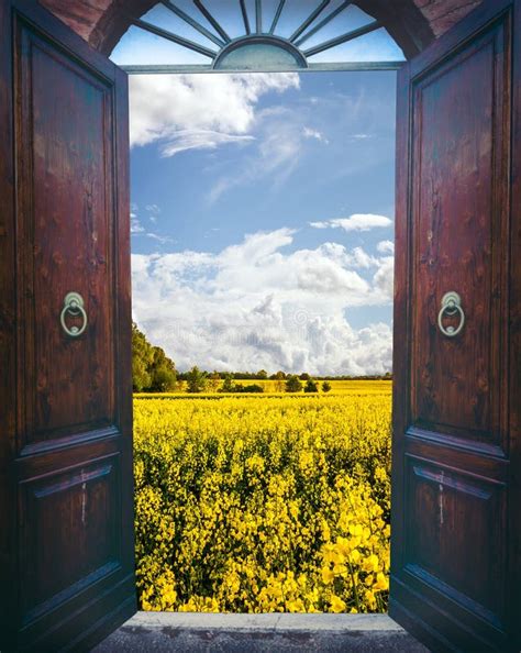 Immagine simbolica di una porta aperta su un paesaggio sereno
