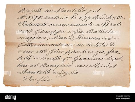 Un antico manoscritto aperto su una pagina scritta a mano