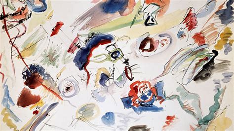 Opera d'arte astratta dai colori vivaci