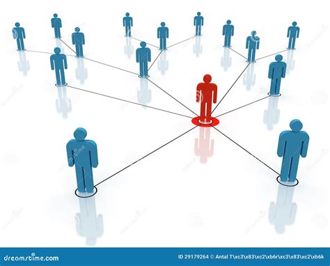 Illustrazione di una rete di supporto sociale