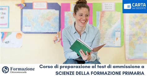 Schema del processo di ammissione al corso di Scienze della Formazione Primaria