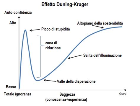 Grafico che illustra l'effetto Flynn