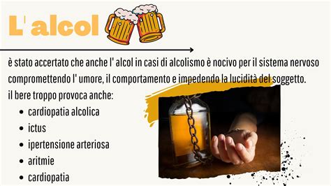 Grafico che illustra l'interazione tra alcol e benzodiazepine sul sistema nervoso centrale