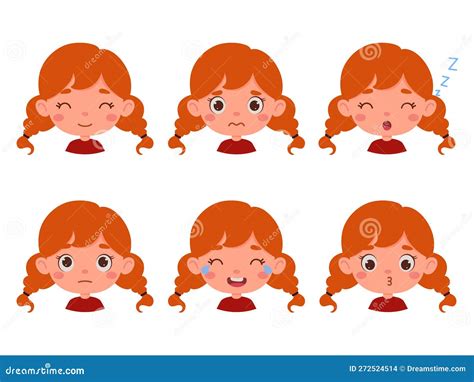 Illustrazione di una bambina con espressione turbata