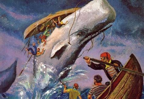 Illustrazione di Moby Dick