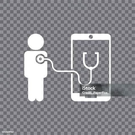 Icona che rappresenta la telemedicina o consulenza online