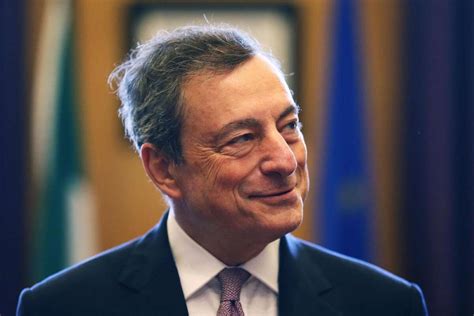 Ritratto di Mario Draghi