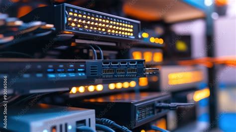 Technical equipment and network cables