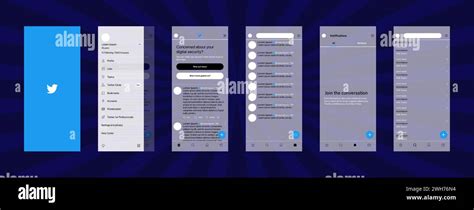 schermata di un profilo social media con diverse sezioni