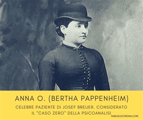 Ritratto di Bertha Pappenheim (Anna O.)