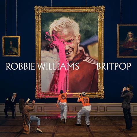 Ritratto di Robbie Williams pensieroso