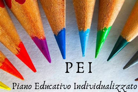 modello di Piano Educativo Individualizzato (PEI)