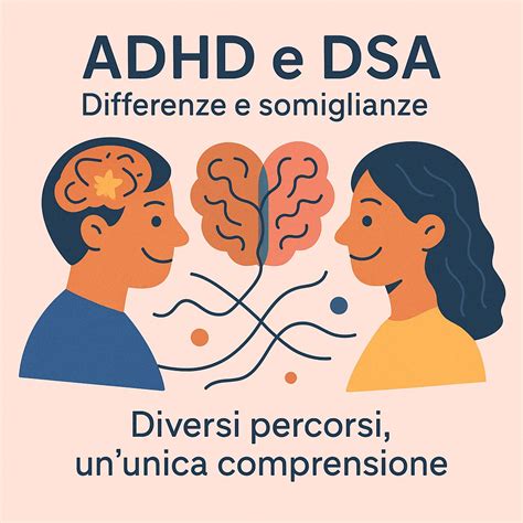 Infografica che riassume le principali differenze e somiglianze tra ADHD e DOC.