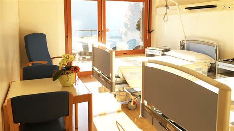 Interno reparto psichiatrico moderno