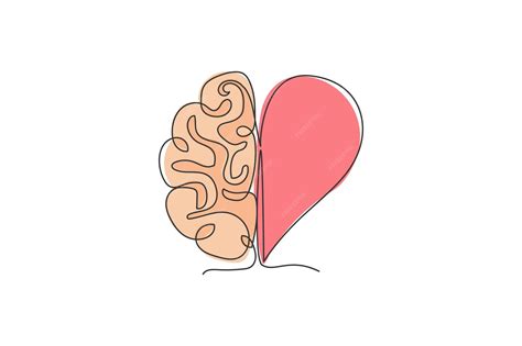 Rappresentazione grafica di un cervello e un cuore connessi