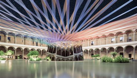Installazione artistica durante una Design Week
