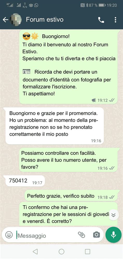 Icona di una spunta singola su WhatsApp, indicativa di messaggio non consegnato