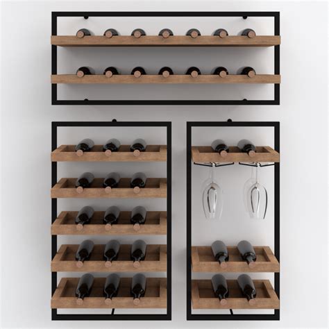 Bottiglie di vino con design moderno ed elegante