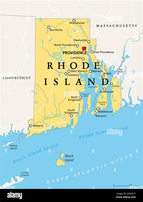 Mappa di Providence, Rhode Island