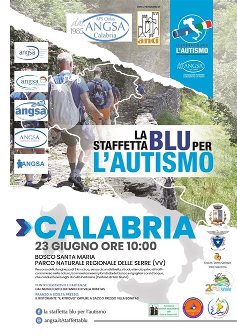 Persone che manifestano per i diritti delle persone con autismo