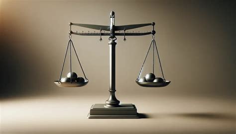 Bilancia che rappresenta l'equilibrio tra autostima e bisogno di riconoscimento