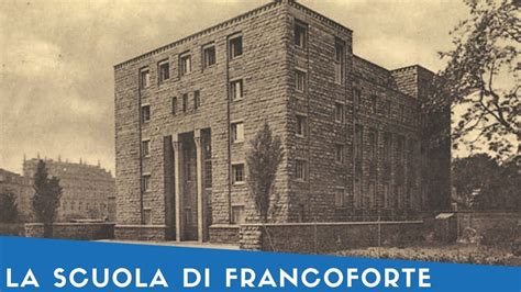 Ritratto collettivo dei membri della Scuola di Francoforte