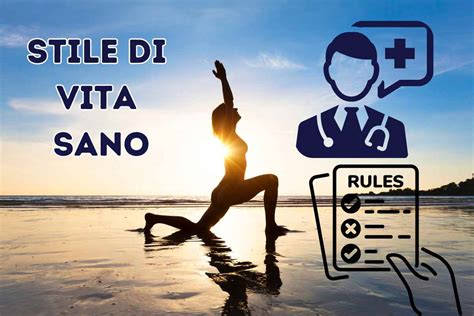 Infografica che illustra i pilastri di uno stile di vita sano per la gestione dell'ansia