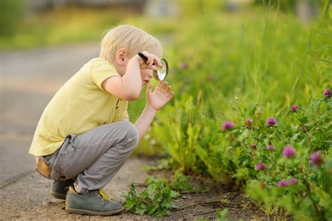 Bambino che osserva con curiosità un oggetto
