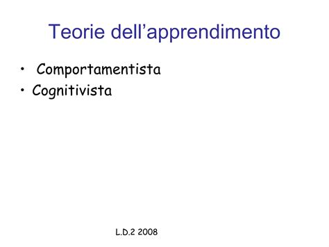 Diagramma che illustra la differenza tra apprendimento comportamentista e cognitivista