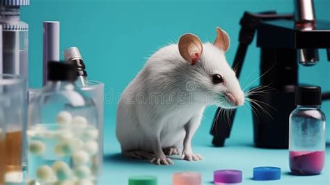 Modello animale di topo in laboratorio