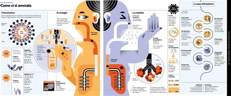 Infografica che elenca e illustra i principali sintomi dell'ipocondria