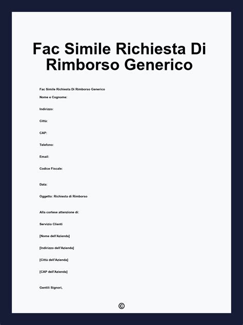 Diagramma che illustra il processo di richiesta di rimborso delle rette RSA