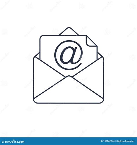 Icona di una busta da lettera o di un modulo di contatto