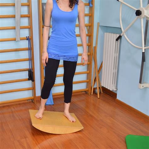 Esercizio di equilibrio per adulto con autismo
