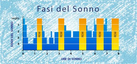 Diagramma che illustra le fasi del sonno, evidenziando la fase N3
