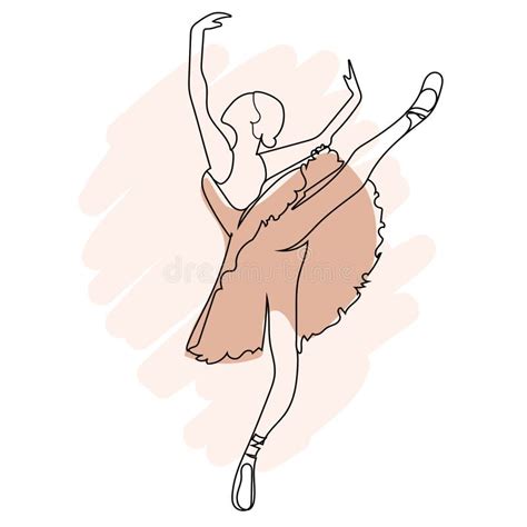 Illustrazione simbolica di una ballerina in bilico sull'orlo dell'anoressia, con simboli di cibo distorti