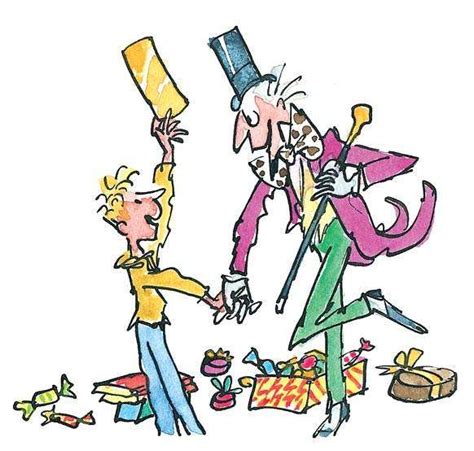 Illustrazione di Quentin Blake di un bambino che organizza il Natale