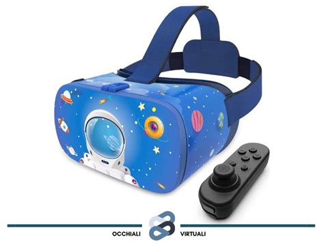 Bambino che utilizza un visore per la realtà virtuale in un contesto riabilitativo