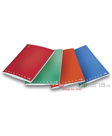 dettaglio quaderno Pigna QI con spazio di servizio laterale